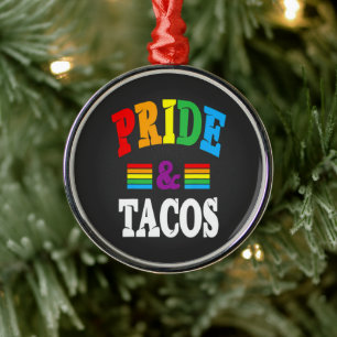 Adorno Metálico Tacos Orgullo Lgbt