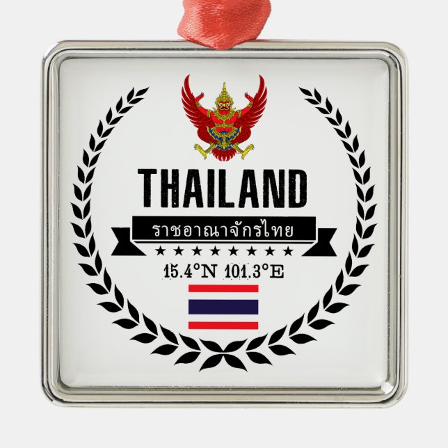 Adorno Metálico Tailandia (Frente)