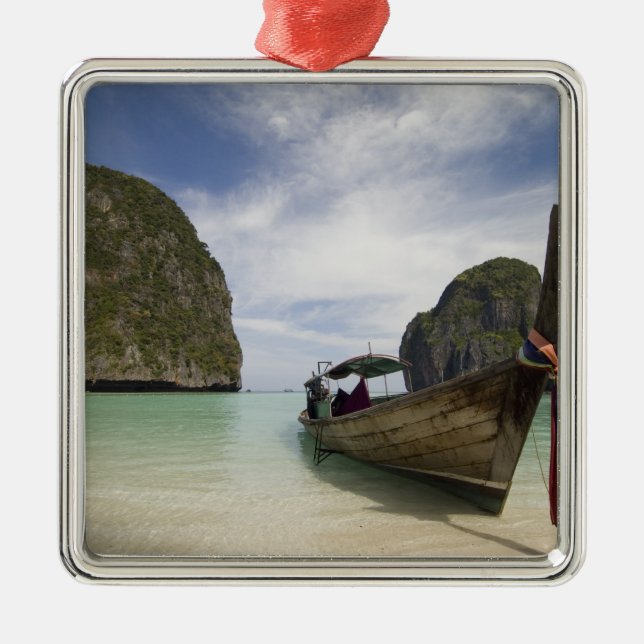 Adorno Metálico Tailandia, Isla Phi Phi Lay, Bahía de Maya. (Frente)
