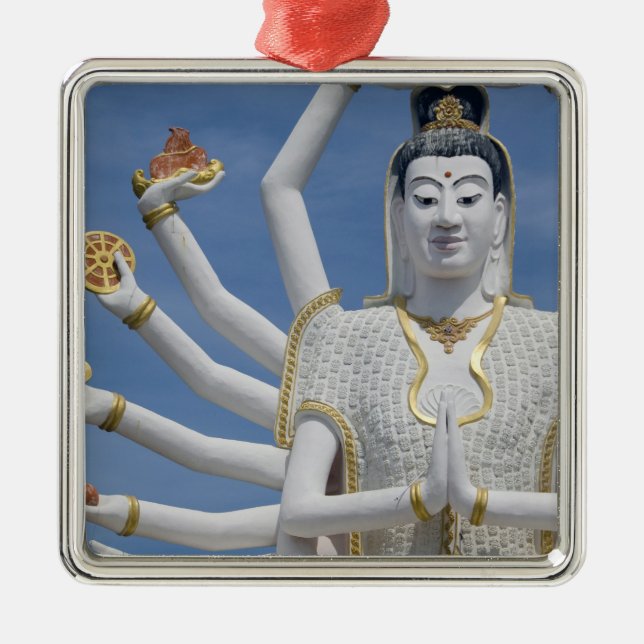 Adorno Metálico Tailandia, Ko Samui (alias Koh Samui). Wat Plai (Frente)