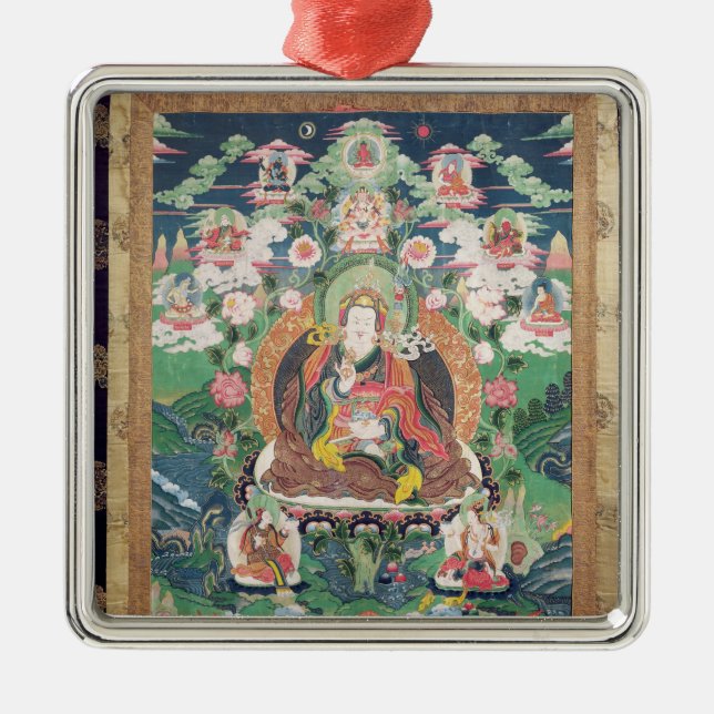 Adorno Metálico Tanka de Padmasambhava, ANUNCIO c.749 (Frente)