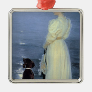 Adorno Metálico Tarde del verano en Skagen