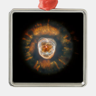 Adorno Metálico Tarjeta postal de la Nebulosa Esquimal