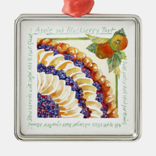 Adorno Metálico Tarta 2014 de la zarzamora de Apple