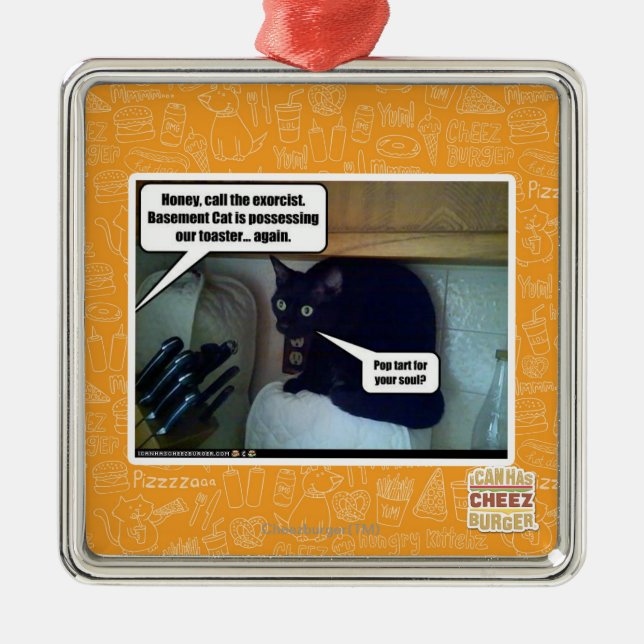 Adorno Metálico ¿Tarta del estallido para su alma? (Frente)