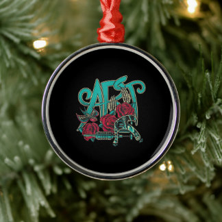 Adorno Metálico Tatuajes de artistas de tatuajes son gráficos de c