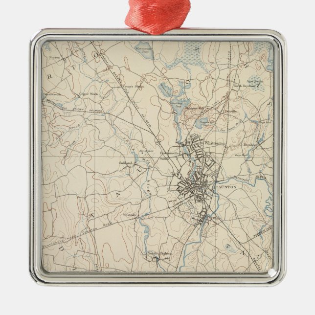 Adorno Metálico Taunton, Massachusetts (Frente)