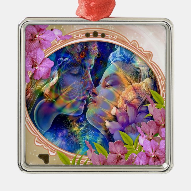 Adorno Metálico Te amo (Frente)