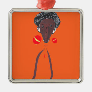 Adorno Metálico Te amo Nakupenda Swahili