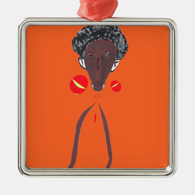 Adorno Metálico Te amo Nakupenda Swahili (Frente)