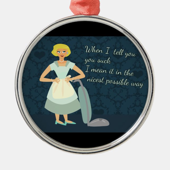 Adorno Metálico Te amo, usted chupa (Frente)