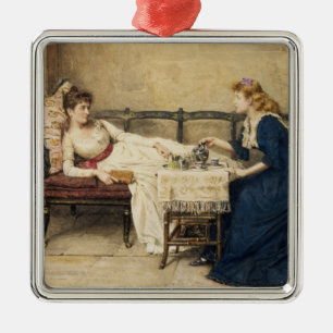 Adorno Metálico Té de tarde