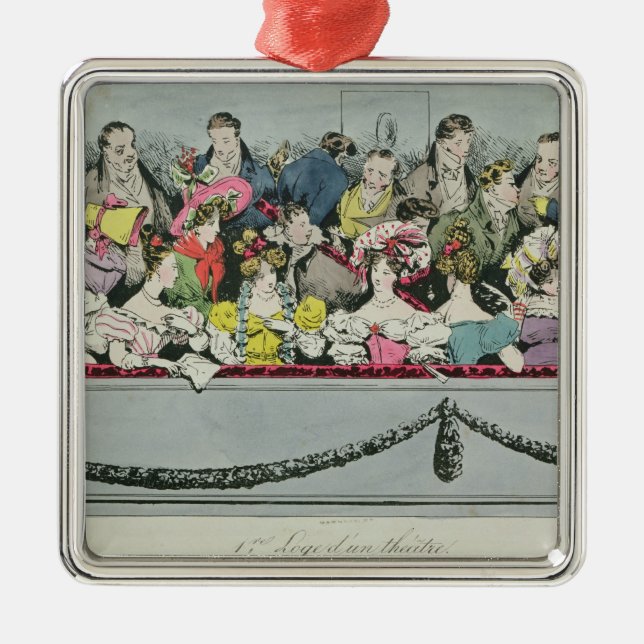 Adorno Metálico Teatro del d'un de Loge de la premier (Frente)