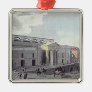Adorno Metálico Teatro real, jardín de Covent, 1809