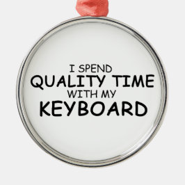 Adorno Metálico Teclado de tiempo de calidad