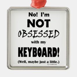 Adorno Metálico Teclado obsceno