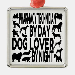 Adorno Metálico Técnico de Farmacia de Dog Lover