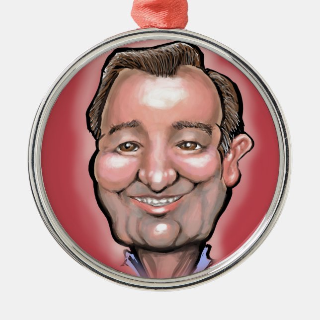 Adorno Metálico Ted Cruz (Frente)