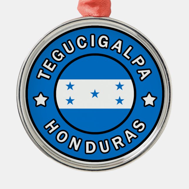 Adorno Metálico Tegucigalpa Honduras (Frente)