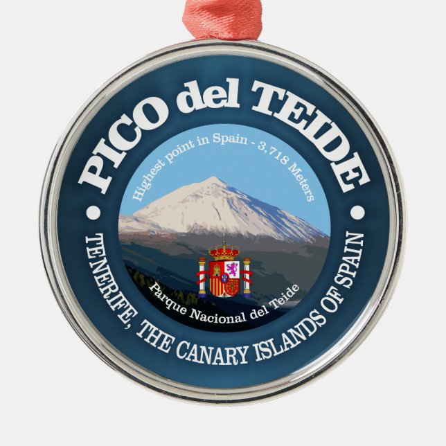 Adorno Metálico Teide (Frente)
