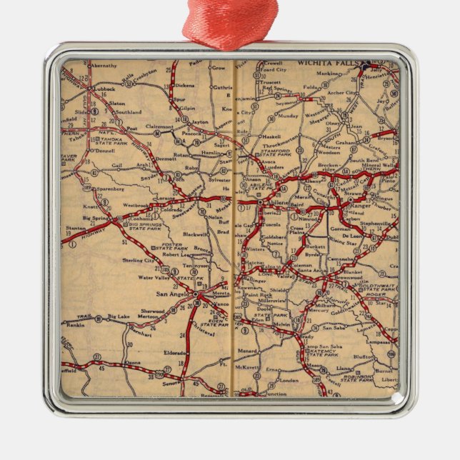 Adorno Metálico Tejas 11 (Frente)