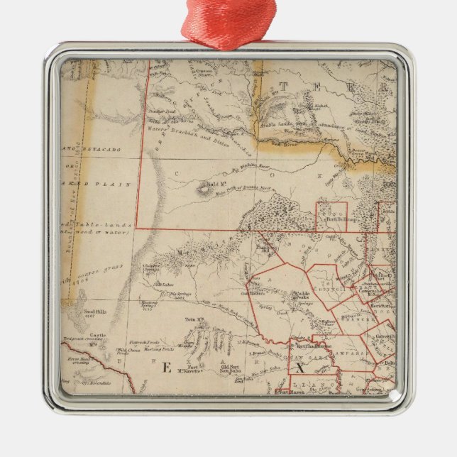 Adorno Metálico Tejas 4 (Frente)