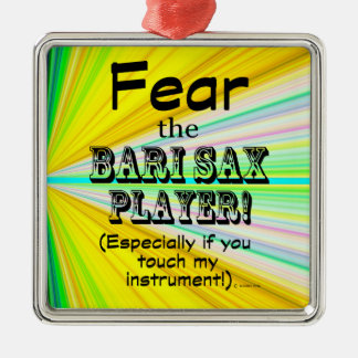 Adorno Metálico Temer Al Bari Sax Player