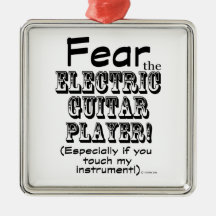 Temer Al Jugador De Guitarra Eléctrica