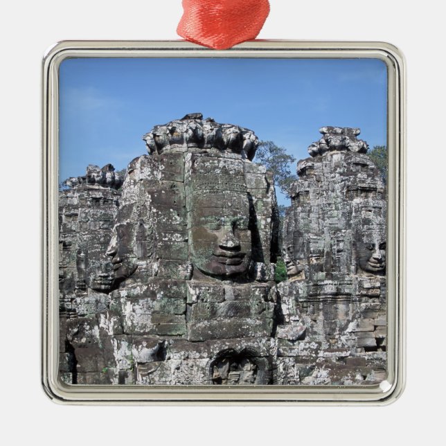 Adorno Metálico Templo de Bayon en Angkor Wat - Camboya (Frente)