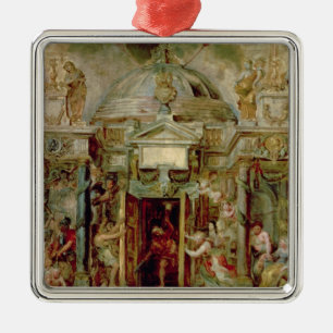 Adorno Metálico Templo de Janus, años 30
