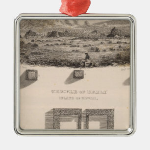 Adorno Metálico Templo de Kaili, isla de Hawaii, Hawái