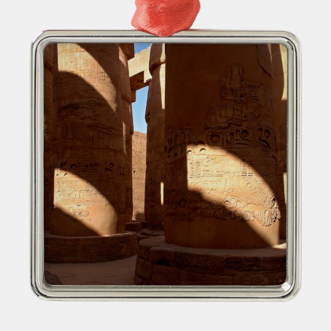 Adorno Metálico Templo de Karnak - Luxor, Egipto (Frente)