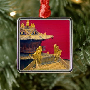 Adorno Metálico Templo Jing'an, Shanghai, China