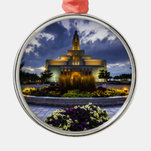 Adorno Metálico Templo mormón de Lds del pañero - Utah