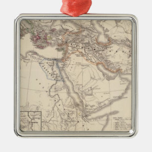 Adorno Metálico Tempore de Assyrii del regni del terrarum de Orbis