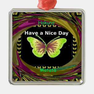 Adorno Metálico Ten un buen día Hakuna Matata Textos.png