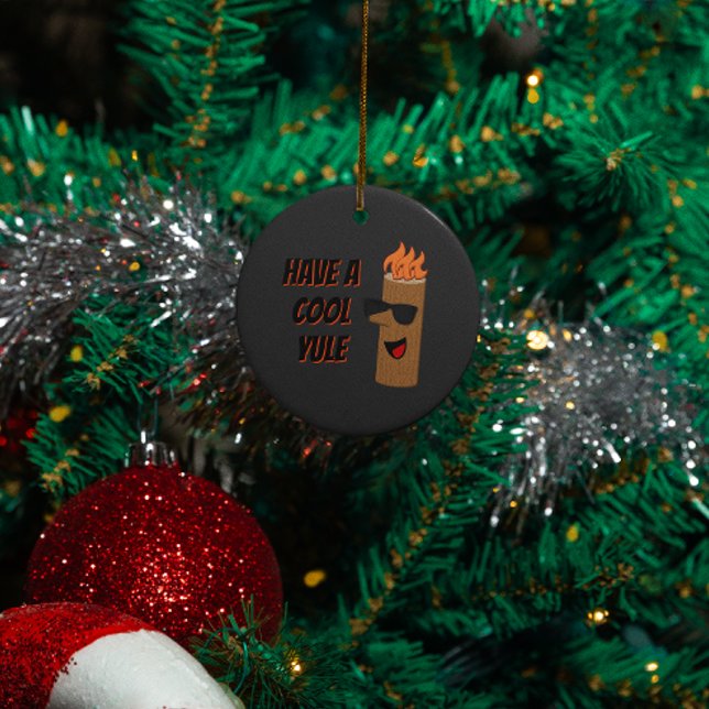 Adorno Metálico Tener Navidades de registros de inflamación de Yul (Subido por el creador)