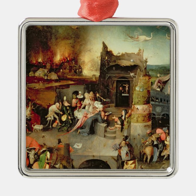 Adorno Metálico Tentación de San Antonio (Frente)