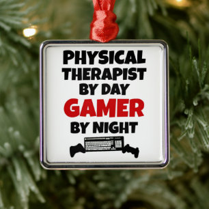 Adorno Metálico Terapia Física Gamer