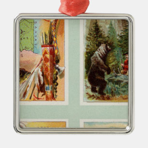 Adorno Metálico Territorio indio, New México, Dakota del Sur,