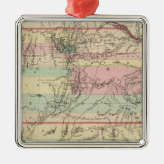Adorno Metálico Territorios de New México y de Utah