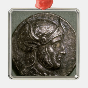 Adorno Metálico Tetradrachma del rey de Seleucus I de Siria