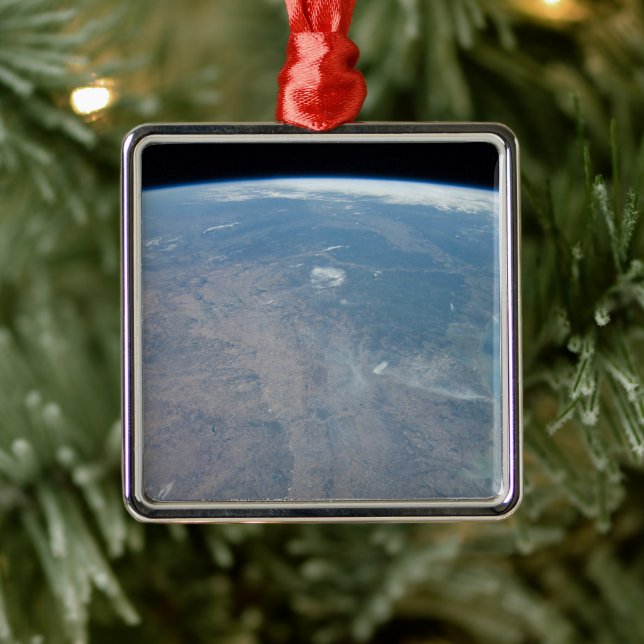 Adorno Metálico Texas Panorámica Y El Golfo De México (Árbol)