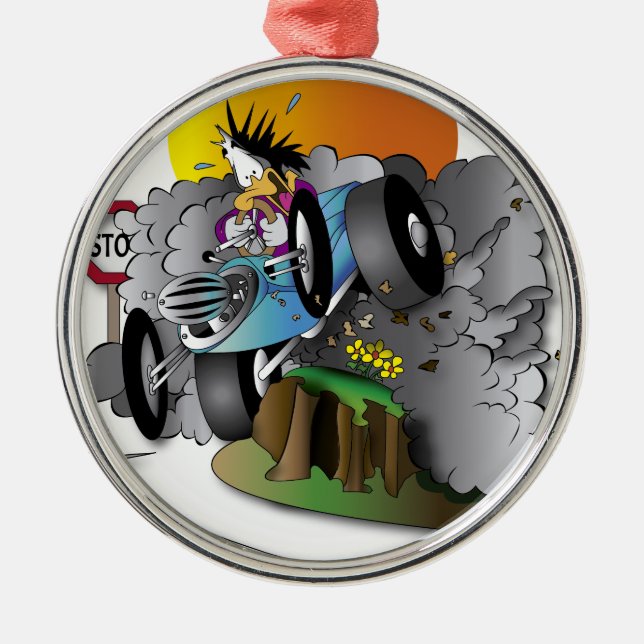 Adorno Metálico the crash (Frente)