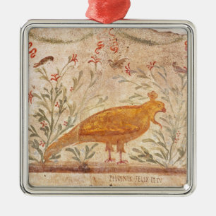 Adorno Metálico thermopolium que representa Phoenix y la