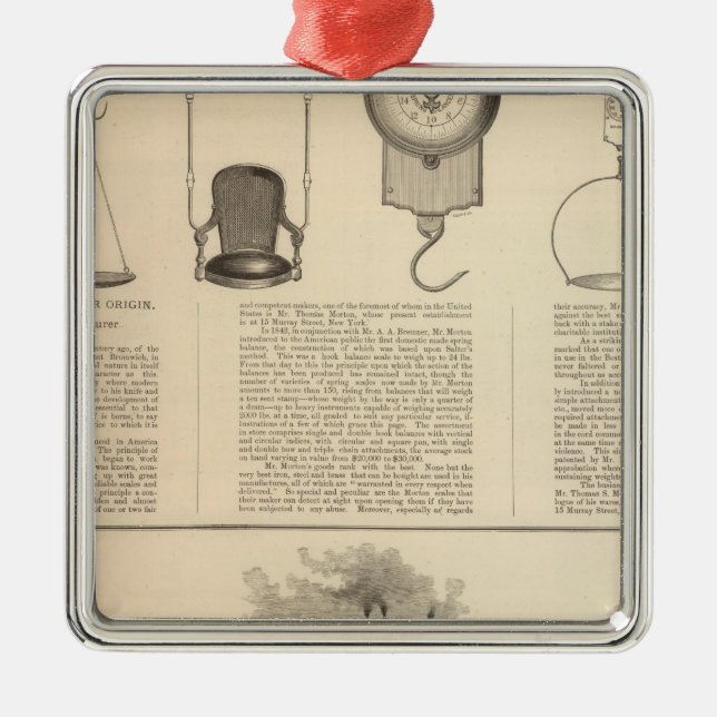 Adorno Metálico Thomas S Morton, fabricante Morris (Frente)