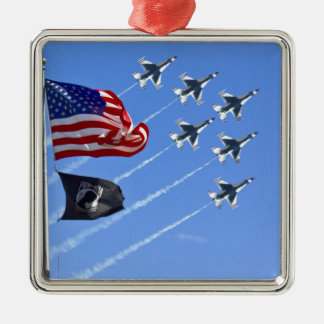 Adorno Metálico Thunderbird Jets USA MIA/POW Flag