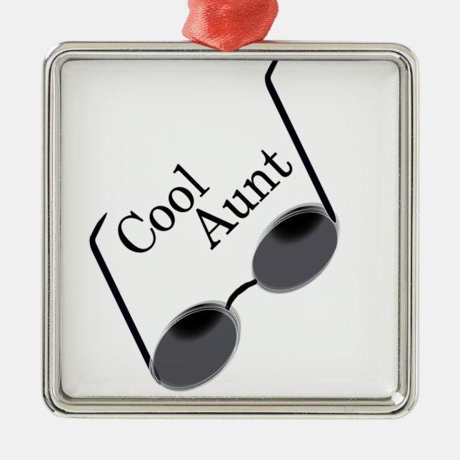 Adorno Metálico Tía fresca (Frente)