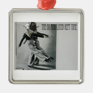 Adorno Metálico Tiempo de espera de ovino y cordero