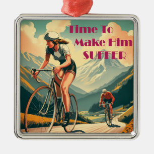 Adorno Metálico Tiempo De Hacerlo Sufrir Ciclismo